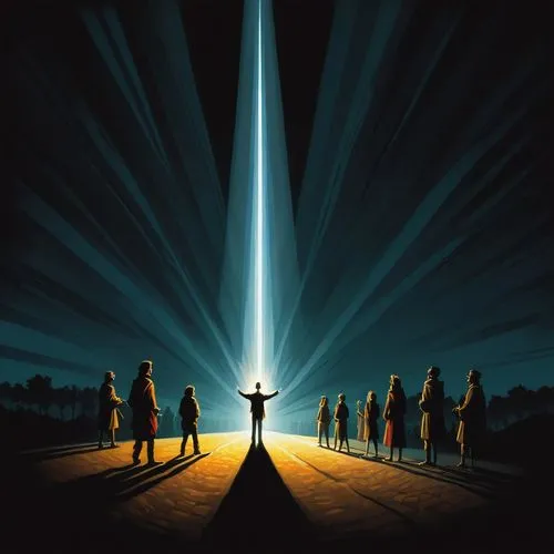 tribute in light,the pillar of light,guiding light,abductees,beam of light,bearers,Conceptual Art,Daily,Daily 02