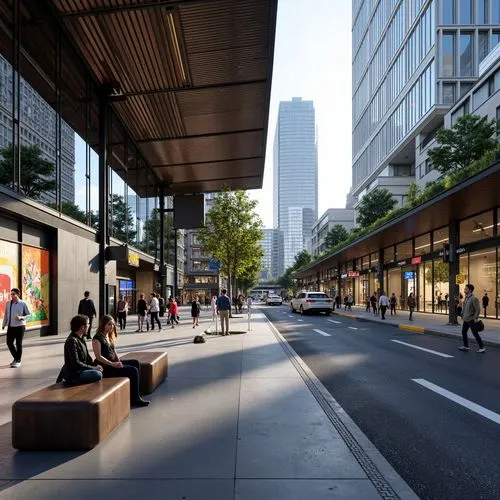 marunouchi,omotesando,pedestrianized,nihonbashi,walkability,streetscape,yurakucho,zeil,azabu,potsdamer platz,horinouchi,citycenter,transbay,paved square,roppongi,ballston,shinbashi,southcenter,shopping street,firstcity