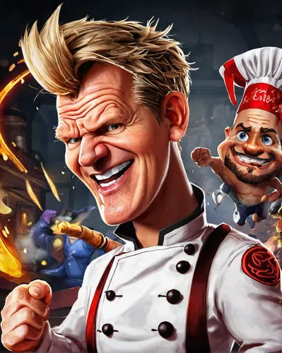 After life with Gordon Ramsay, the only way is up — 37 stories — for R2L's new chef, Georgeann Leaming,chef,men chef,chef hat,steam icon,red cooking,cookery,competition event,cooking book cover,cook,s