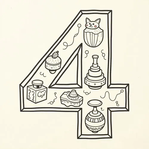 pictogram,cartouche,fourth advent,candlestick for three candles,cupcake tray,4 advent