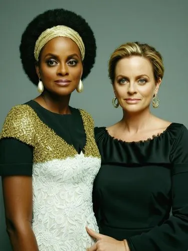 Amy Poehler und Tina Fey,two women posing for a po on the same page,adichie,chimamanda,madueke,morcheeba,chigwedere,golden weddings,Photography,Black and white photography,Black and White Photography 