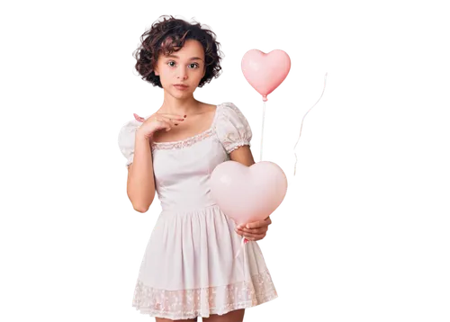 little girl with balloons,pink balloons,vintage angel,heart balloon with string,jurnee,heart balloons,tomomi,light pink,heart pink,hearts 3,diahann,esna,angel girl,qixi,puffy hearts,white pink,valentine balloons,valentine pin up,namie,little girl fairy,Illustration,Japanese style,Japanese Style 08