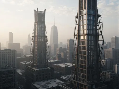 supertall,oscorp,coruscant,urban towers,metropolis,capcities,skyscrapers,steel tower,ctbuh,skycraper,tall buildings,shanghai,coruscating,skyscraping,futuristic architecture,skyscraper,chitauri,monoliths,towers,megacorporations