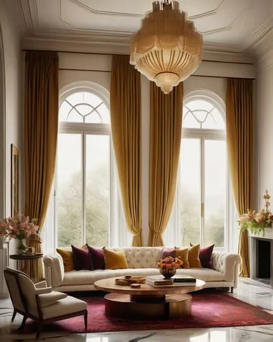 sitting room,luxury home interior,interior decoration,interior decor,baccarat,ornate room,great room,valances,livingroom,donghia,claridge,rovere,neoclassical,danish room,window curtain,mahdavi,living room,contemporary decor,interiors,decoratifs,Illustration,Realistic Fantasy,Realistic Fantasy 35