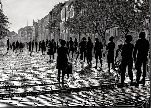 people walking,auschwitz,auschwitz i,auschwitz 1,pedestrian,pedestrians,parallel worlds,photomontage,a pedestrian,multiple exposure,surrealism,parallel world,morning illusion,andreas cross,walking man