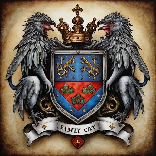 armorial,heraldry,heraldic animal,heraldic,coat arms,crest,heraldically,coat of arms,baronetcy,coat of arms of bird,heraldic shield,crests,coa,blason,griffins,ravenclaw,liveryman,confraternity,emblem,russian coat of arms,Illustration,Abstract Fantasy,Abstract Fantasy 14
