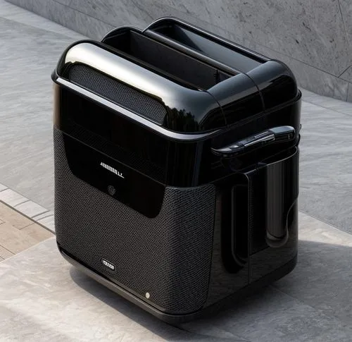 computer case,suitcase,smarttoaster,the speaker grill,luggage,tourister