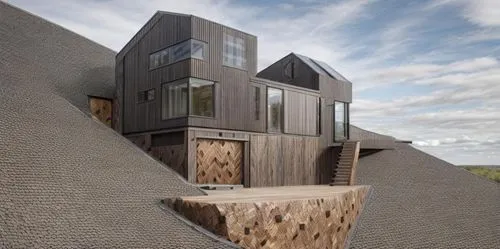 dunes house,cubic house,timber house,cube stilt houses,cube house,bjarke,adjaye,wooden house,inverted cottage,kielder,bohus,dune ridge,wooden facade,wooden construction,crooked house,heatherwick,arkitekter,admer dune,clay house,lindvall,Common,Common,Natural