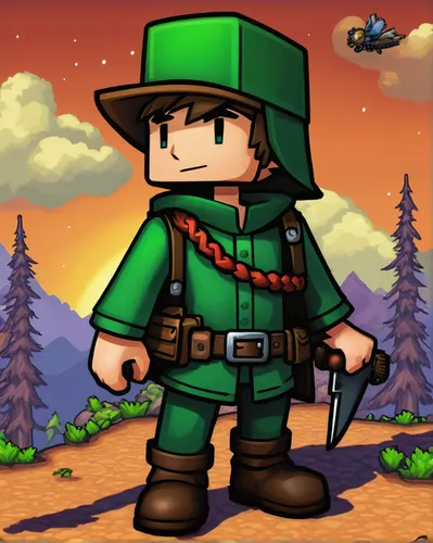 rifleman,edit icon,woodsman,miner,gunfighter,grenadier,soldier,war veteran,desert background,farmer in the woods,sheriff,pilgrim,mercenary,robin hood,ranger,monkey soldier,musketeer,leprechaun,troop,farmer,Illustration,American Style,American Style 02