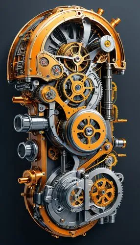 mechanical watch,steampunk gears,tourbillon,cinema 4d,tock,horology,Unique,Design,Infographics