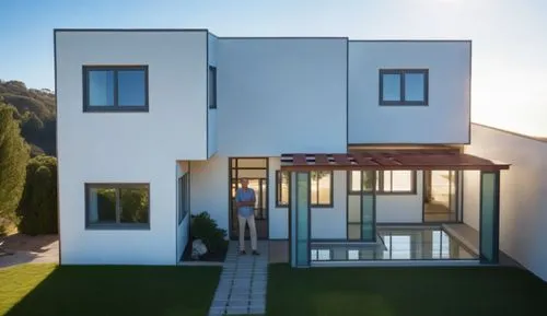 modern house,fresnaye,passivhaus,cubic house,smart house,homebuilding,immobilien,lohaus,eichler,glickenhaus,stucco frame,modern architecture,eisenman,showhouse,garden elevation,frame house,dunes house,vivienda,smart home,exterior decoration