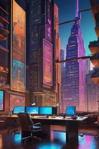 modern office,blur office background,cybertown,cybercity,offices,cyberscene,computer room,boardroom,megacorporation,cyberport,working space,conference room,futuristic landscape,cyberpunk,meeting room,cyberworld,the server room,megacorporations,board room,workspaces,Illustration,Realistic Fantasy,Realistic Fantasy 21