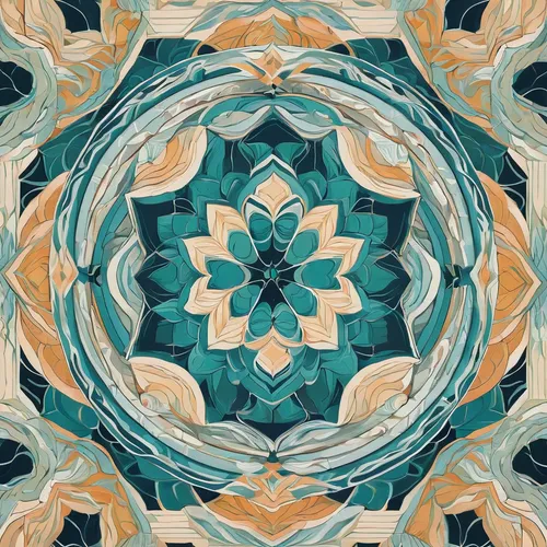 kaleidoscope art,kaleidoscopic,kaleidoscope,mandala background,mandala,kaleidoscope website,turquoise,mandala pattern,teal digital background,retro pattern,tapestry,mandala flower,mandala loops,boho art,mandala design,geometric pattern,blue sea shell pattern,paisley digital background,ikat,color turquoise,Illustration,Realistic Fantasy,Realistic Fantasy 41