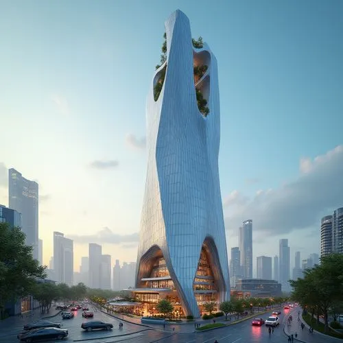 futuristic architecture,hongdan center,mubadala,largest hotel in dubai,futuristic art museum,the energy tower,tallest hotel dubai,3d rendering,renaissance tower,guangzhou,azrieli,dubia,residential tower,skylstad,komtar,soumaya museum,morphosis,soumaya,lusail,menara,Photography,General,Realistic