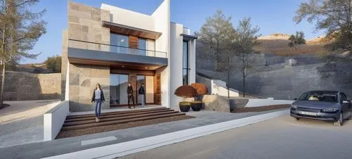 modern house,cubic house,dunes house,modern architecture,cube house,house in mountains,Photography,General,Realistic