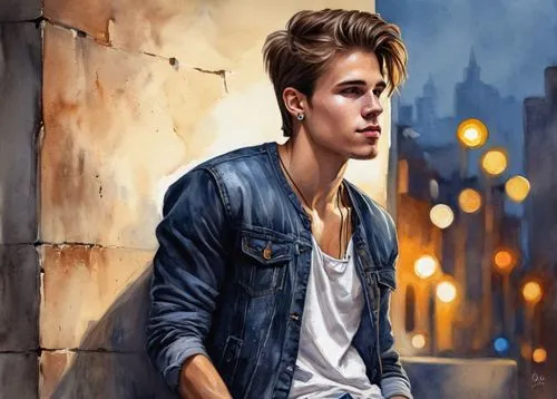 justin bieber,city ​​portrait,photo painting,portrait background,world digital painting,jacob,creative background,coder,love background,edit icon,painter,art painting,quiff,italian painter,selanee henderon,art background,jeans background,watercolor background,artistic portrait,digital painting,Illustration,Paper based,Paper Based 24