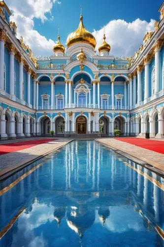 peterhof palace,peterhof,catherine's palace,water palace,marble palace,hluttaw,golden temple,rashtrapati,mysore,hall of supreme harmony,gurdwaras,wodeyar,tsars,raisina,the royal palace,gurudwaras,harmandir,grand master's palace,gurdwara,royal palace,Conceptual Art,Fantasy,Fantasy 19