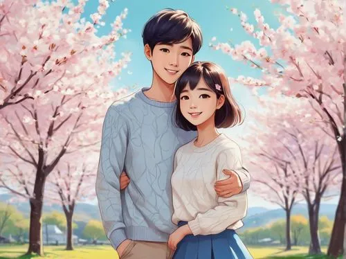 kimjongilia,kdrama,korean drama,japanese sakura background,young couple,the cherry blossoms,beautiful couple,love couple,sakura background,sakura tree,takato cherry blossoms,spring background,cherry blossoms,jangdokdae,sujeonggwa,springtime background,cold cherry blossoms,flower background,cherry blossom,cute cartoon image,Illustration,Black and White,Black and White 05