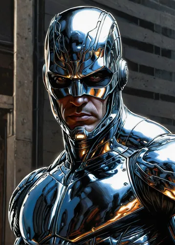 chrome steel,steel man,silver surfer,chrome,metallic,iron mask hero,cyborg,electro,3d man,steel,metallic feel,capitanamerica,ironman,silver arrow,cyclops,iron man,iron-man,flash unit,steel helmet,cap,Illustration,American Style,American Style 02