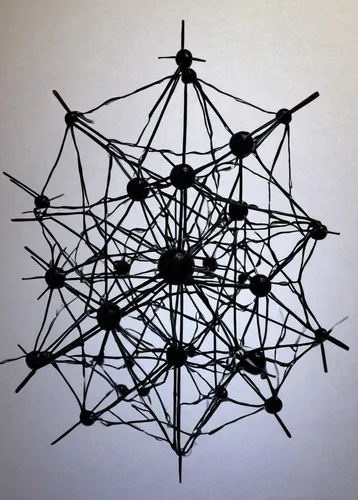 wire sculpture,kinetic art,metatron's cube,dodecahedron,klaus rinke's time field,wireframe,individual connect,mandala framework,cogwheel,openwork frame,pentagons,six pointed star,paper ball,wire entanglement,six-pointed star,spider network,steel sculpture,circular puzzle,structure silhouette,the framework,Photography,Documentary Photography,Documentary Photography 10