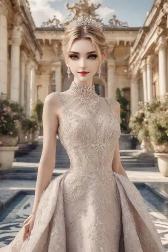 ball gown,evening dress,bridal dress,wedding gown,bridal clothing,dress doll,elegant,wedding dresses,wedding dress,elegance,blonde in wedding dress,fashion doll,doll dress,bridal party dress,bridal,strapless dress,bridesmaid,model doll,barbie doll,debutante,Photography,Realistic