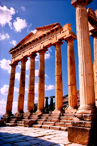 greek temple,erechtheion,baalbek,agrigento,propylaea,baalbeck,temple of poseidon,dougga,laodicea,temple of hercules,leptis,pergamum,capitolium,hellas,erechtheus,doric columns,roman temple,temple of diana,the parthenon,acropolis,Illustration,Realistic Fantasy,Realistic Fantasy 37