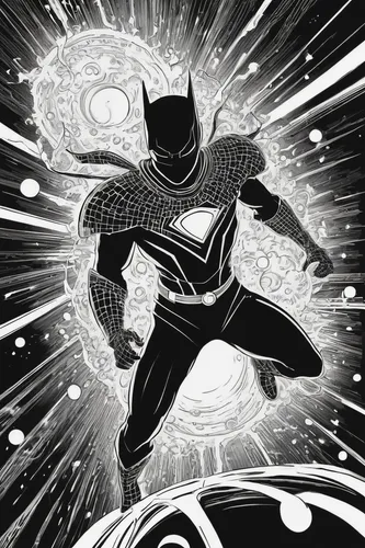 silver surfer,electro,daredevil,spider-man,venom,quill,superhero,light streak,steel man,webs,superhero background,comic hero,webbing,iron-man,spider bouncing,spider man,flash,green lantern,spiderman,human torch,Illustration,Black and White,Black and White 19