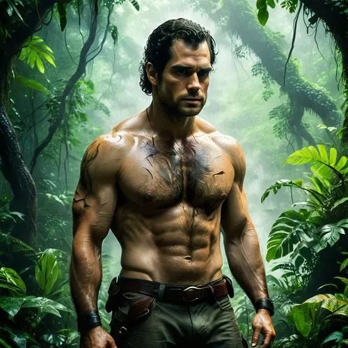 mcgarrett,ramin,cavill,uncharted,vaas,amazonian,Conceptual Art,Oil color,Oil Color 11