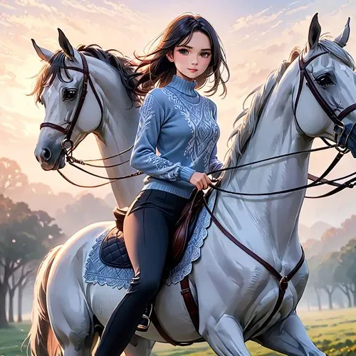 alita,horseback,equestrian,katara,joan of arc,pevensie,Anime,Anime,General