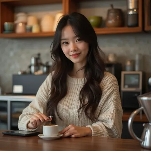 heungseon,jiyun,jangmi,barista,jinyu,yoeun