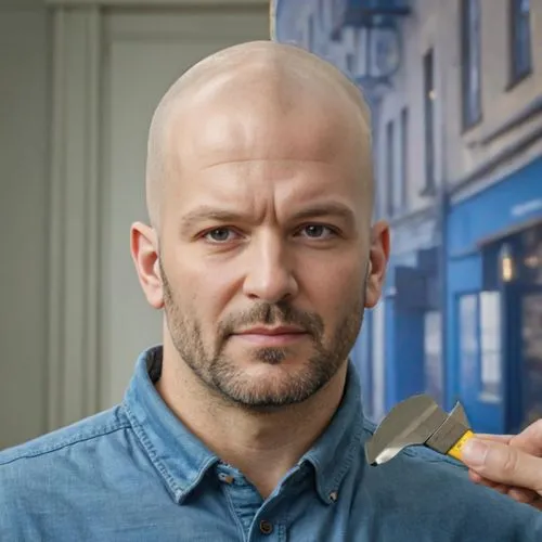 management of hair loss,hair loss,estate agent,balding,baldness,follicle,prejmer,phillips screwdriver,real estate agent,barber,pin melk,white head,schaumomelette,airbnb icon,tidy tips,hair shear,autokaufmann,comb over,male model,matti suuronen,Male,Bald