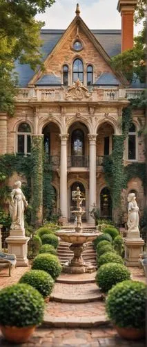 philbrook,mansion,kykuit,palladianism,mansions,manor,house with caryatids,bendemeer estates,luxury property,luxury home,henry g marquand house,nemacolin,greystone,rosecliff,country estate,dillington house,telfair,filoli,garden elevation,italianate,Unique,3D,Panoramic