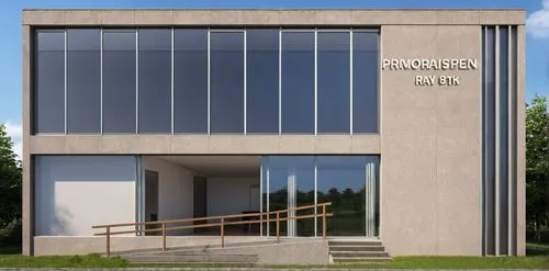 a large gray building with a lot of windows,krannert,bauhaus,bankverein,fraunhofer,akademie,kunstverein,modern building,chancellery,corbusier,scavolini,bankhaus,rijksakademie,tugendhat,kunstakademie,p