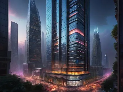 guangzhou,futuristic architecture,supertall,damac,cybercity,tallest hotel dubai,skyscraper,the skyscraper,skylstad,largest hotel in dubai,escala,shenzhen,dubay,skyscrapers,chengdu,futuristic landscape,arcology,coruscant,urban towers,skycraper,Conceptual Art,Fantasy,Fantasy 18