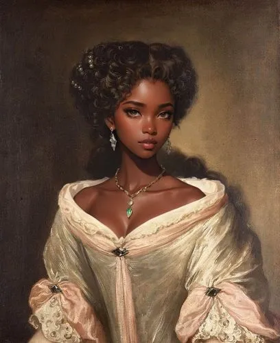 african american woman,tiana,esmeralda,tituba,portrait of a girl,black woman