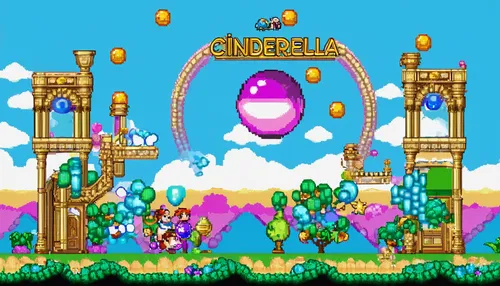 "THEATER REVIEW – ""Cinderella""",pixel cells,sega genesis,cartoon video game background,zeppelins,snes,sega mega drive,screen golf,sega,emulator,arcade game,umberella,pixel,pixels,action-adventure ga