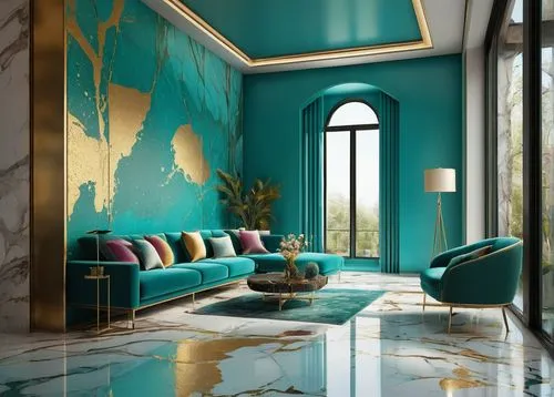 fromental,teal blue asia,gournay,mahdavi,marble painting,amanresorts,wallcoverings,art deco,color turquoise,interior design,art deco background,interior decoration,sitting room,blue room,wallcovering,turquoise leather,salone,luxury home interior,riad,damask,Photography,Fashion Photography,Fashion Photography 25