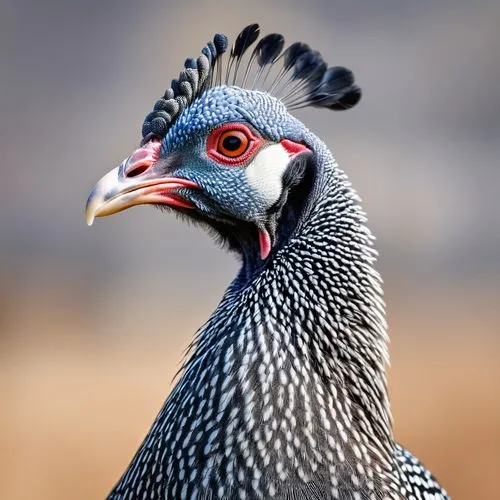 guinea fowl,portrait of a hen,pheasant's-eye,chukar partridge,ring-necked pheasant,chukar,landfowl,prairie chicken,pheasant,meleagris gallopavo,black grouse,turkey pigeon,victoria crown pigeon,hen,platycercus,galliformes,common pheasant,partridge,garrulus glandarius,crown pigeon,Photography,General,Realistic