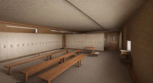 school design,locker,3d rendering,3d rendered,3d render,render,dugout,lecture hall,school benches,wooden mockup,hallway space,wooden sauna,empty hall,examination room,rendering,wooden church,pews,study room,hallway,gymnastics room,Common,Common,Natural