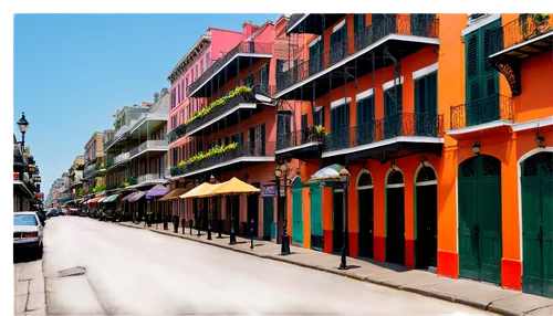 french quarters,new orleans,neworleans,dumaine,rowhouses,row houses,marigny,nola,colorful city,bienville,old havana,colorful facade,sanjuan,cartagena,shophouses,cuba background,rowhouse,ybor,pontchartrain,savannah,Art,Classical Oil Painting,Classical Oil Painting 15