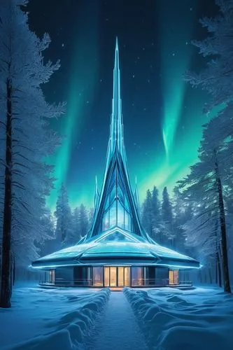 rovaniemi,polar aurora,auroral,jotunheim,aurora polar,snowhotel,aurora,sakari,north pole,auroras,forest chapel,northen lights,finnish lapland,aurorae,the northern lights,lapland,polar lights,megachurch,eckankar,aurora village,Illustration,Black and White,Black and White 15