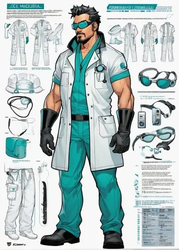 male nurse,medical concept poster,anesthetist,prosthetist,personal protective equipment,anaesthetist,cartoon doctor,healthcare worker,theoretician physician,paramedical,docteur,medical illustration,perioperative,microsurgeon,biochemist,ship doctor,seamico,thoracotomy,anesthesiologist,stethoscope,Unique,Design,Character Design