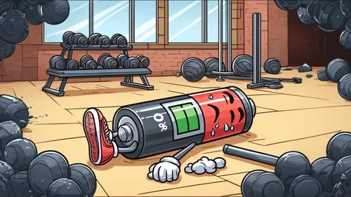 dumbbells,stockpile,gumball machine,weightlifting machine,dumbbell,dumbell,pair of dumbbells,fallout shelter,gas bottles,fitness room,dumb bells,metal pile,bottles,diet soda,aluminum can,bombs,workout