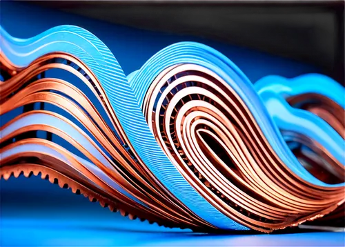 kinetic art,copper tape,slinky,light waveguide,curved ribbon,cinema 4d,light drawing,spiral book,waves circles,wave pattern,japanese wave paper,torus,corrugated sheet,lightpainting,light painting,light art,winding,spiral background,coral swirl,steel sculpture,Illustration,Realistic Fantasy,Realistic Fantasy 13