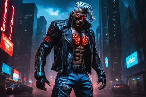 cyberpunk,akuma,logan,shigaraki,lobo,dmc,vergil,sparda,kayn,shadowrun,hauer,neuromancer,ryuk,morbius,rugal,dubius,terminator,renegade,vigilante,gantz,Art,Artistic Painting,Artistic Painting 20