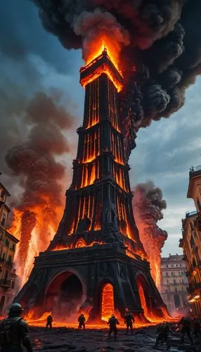 mordor,pillar of fire,isengard,notredame de paris,burning man,notredame,Photography,General,Fantasy