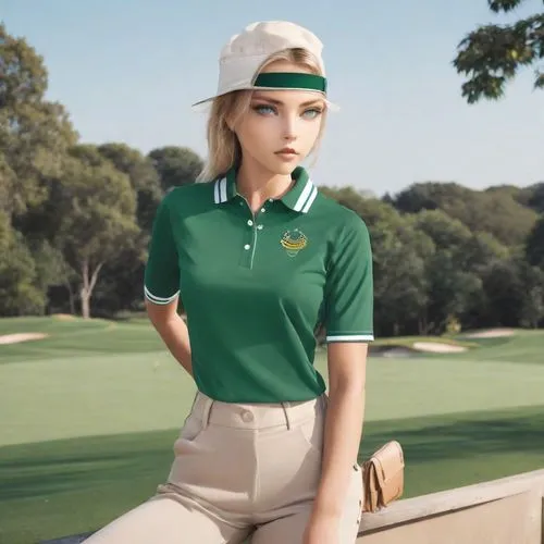 golfer,samantha troyanovich golfer,golf player,lacoste,polo shirt,lpga