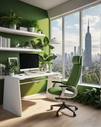 green living,modern office,blur office background,furnished office,green wallpaper,office chair,office desk,creative office,steelcase,greenhut,verdant,working space,offices,greeniaus,smartsuite,greenery,green,hultgreen,modern decor,office,Illustration,Realistic Fantasy,Realistic Fantasy 40