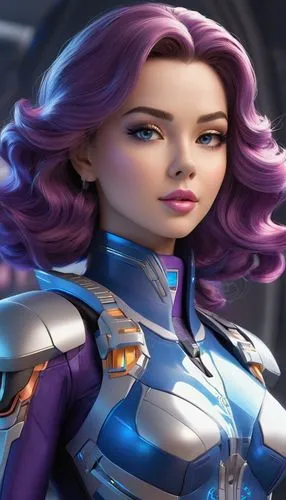 lilandra,liara,madelyne,amora,laureline,cyberstar,Unique,3D,3D Character