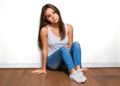 girl sitting,girl on a white background,jeans background,girl with cereal bowl,portrait background,girl in a long,holding shoes,teen,female model,foot model,relaxed young girl,photographic background,women's clothing,women clothes,girl in t-shirt,blue shoes,wooden background,hardwood floors,flooring,laminate flooring,Illustration,Vector,Vector 14